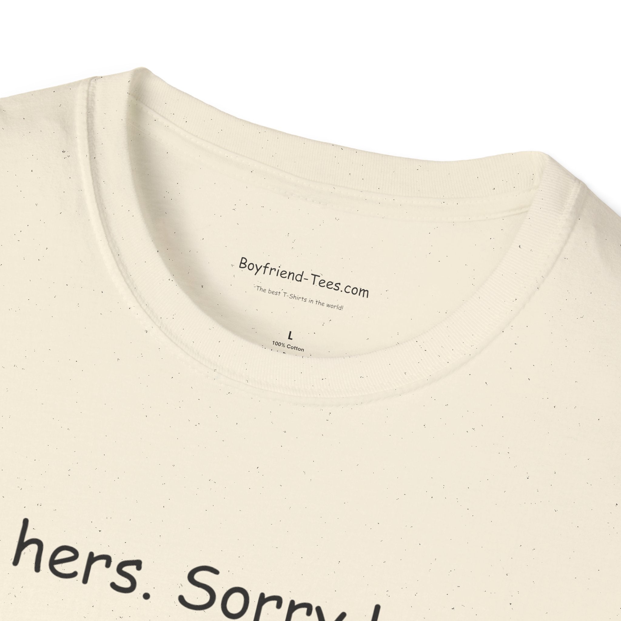 I'm Hers Unisex Softstyle T-Shirt, Cute Couple Shirt, Funny Relationship Tee, Gift for Him, Valentine's Day Outfit, Casual Everyday Wear