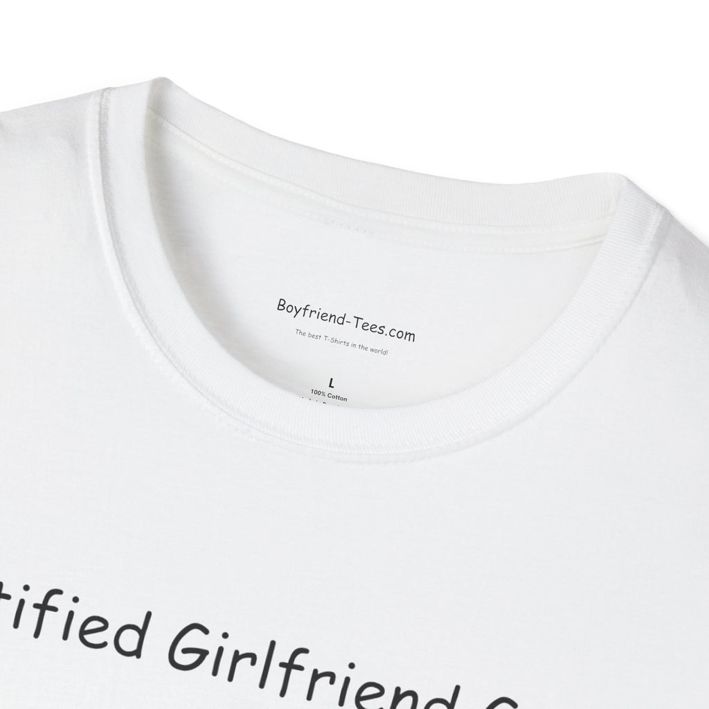 Certified Girlfriend Guy Unisex T-Shirt, Funny Gift for Him, Casual Everyday Wear, Anniversary Gift, Best Friend Birthday Tee
