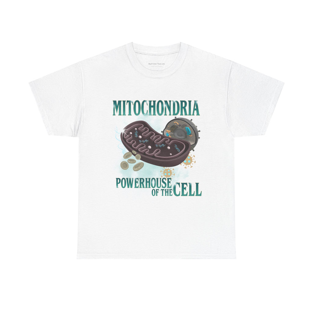 Mitochondria Tee, Unisex Heavy Cotton Tee