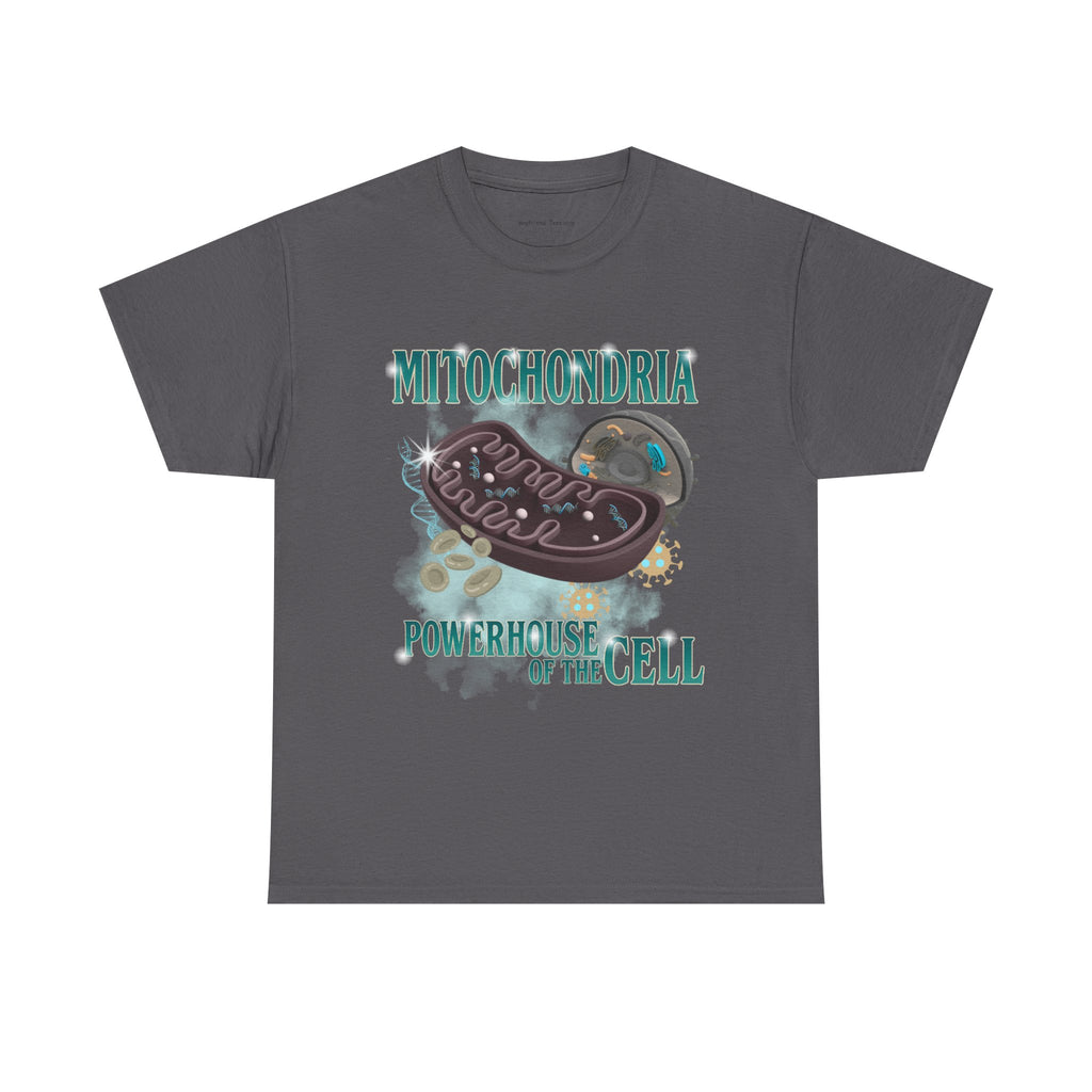 Mitochondria Tee, Unisex Heavy Cotton Tee