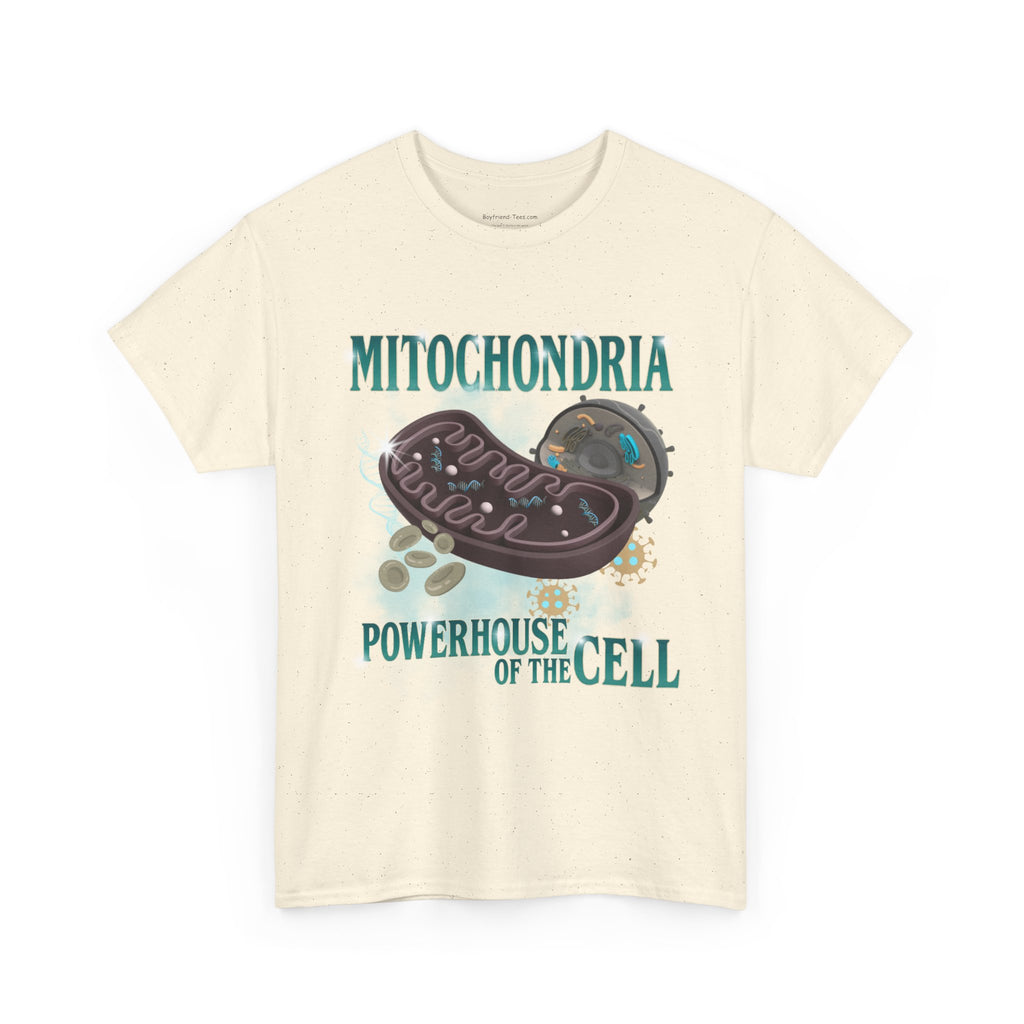 Mitochondria Tee, Unisex Heavy Cotton Tee