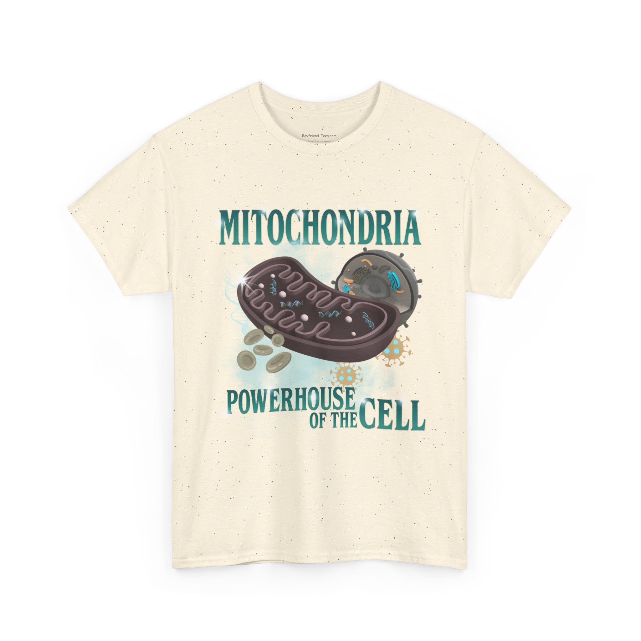 Mitochondria Tee, Unisex Heavy Cotton Tee