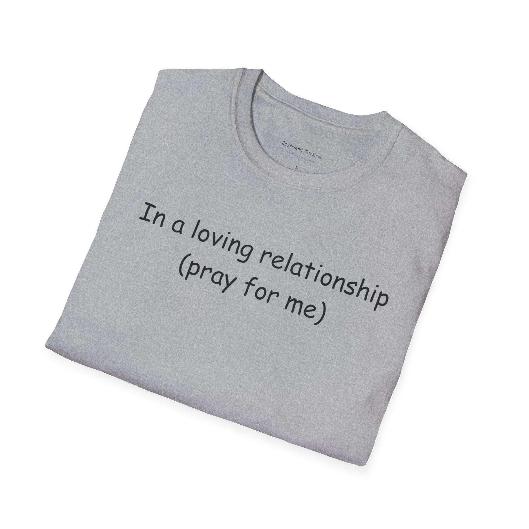 Cute Relationship Unisex T-Shirt, Funny Gift, Casual Wear, Couple's Apparel, Love T-Shirt, Ideal for Valentine's Day